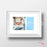 New Baby Photo Block Frame for Boy