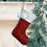 Personalised Christmas Stocking, Red Velvet
