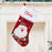 Personalised Classic Christmas Stocking with Santa, Red