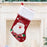 Personalised Classic Christmas Stocking with Santa, Red