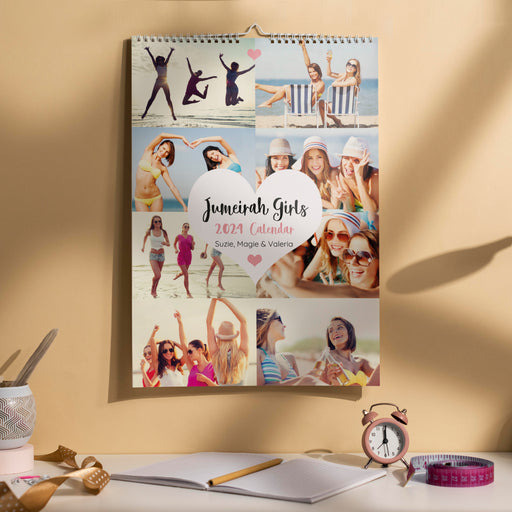 Personalised Wall Calendar 04 (A4 or A3)