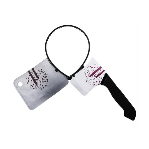 Halloween Plastic Bloody Axe in Head 3pcs