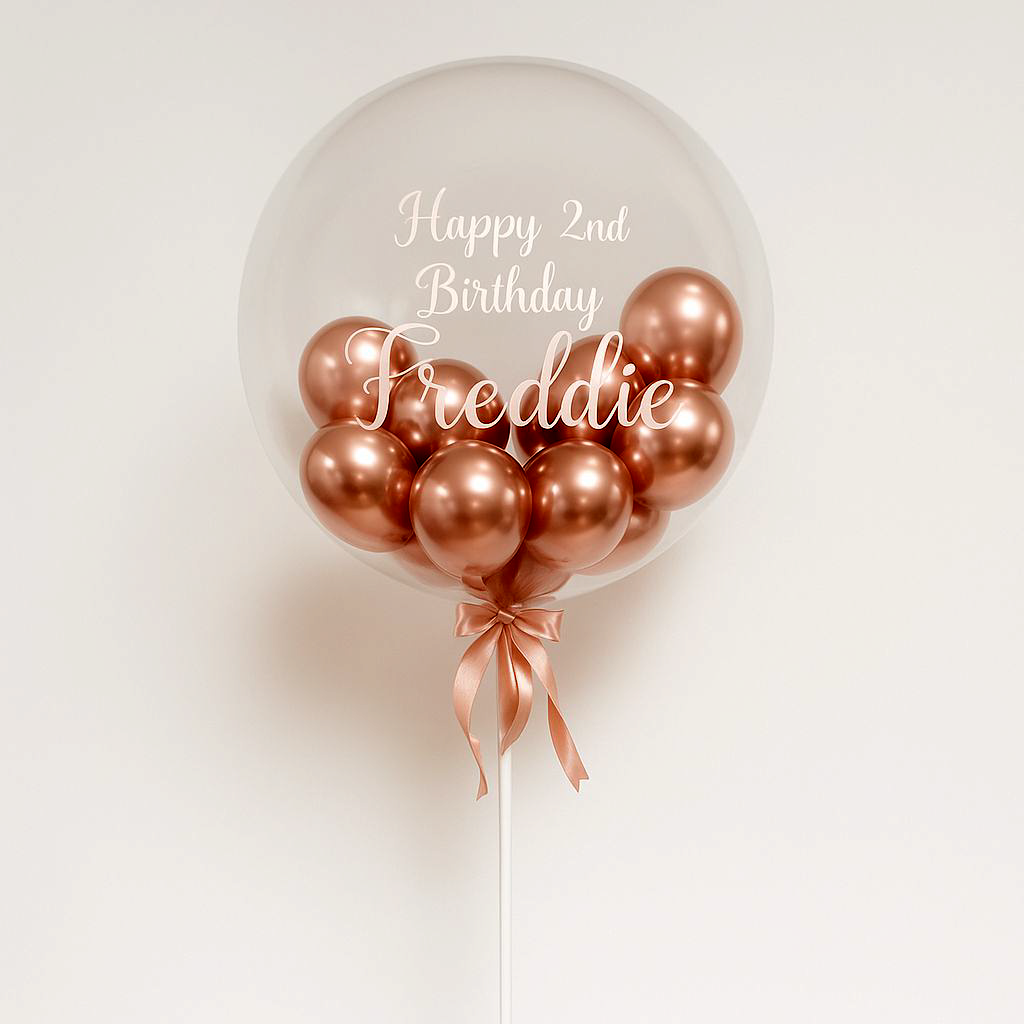 Birthday Bubble - Personalised Balloon