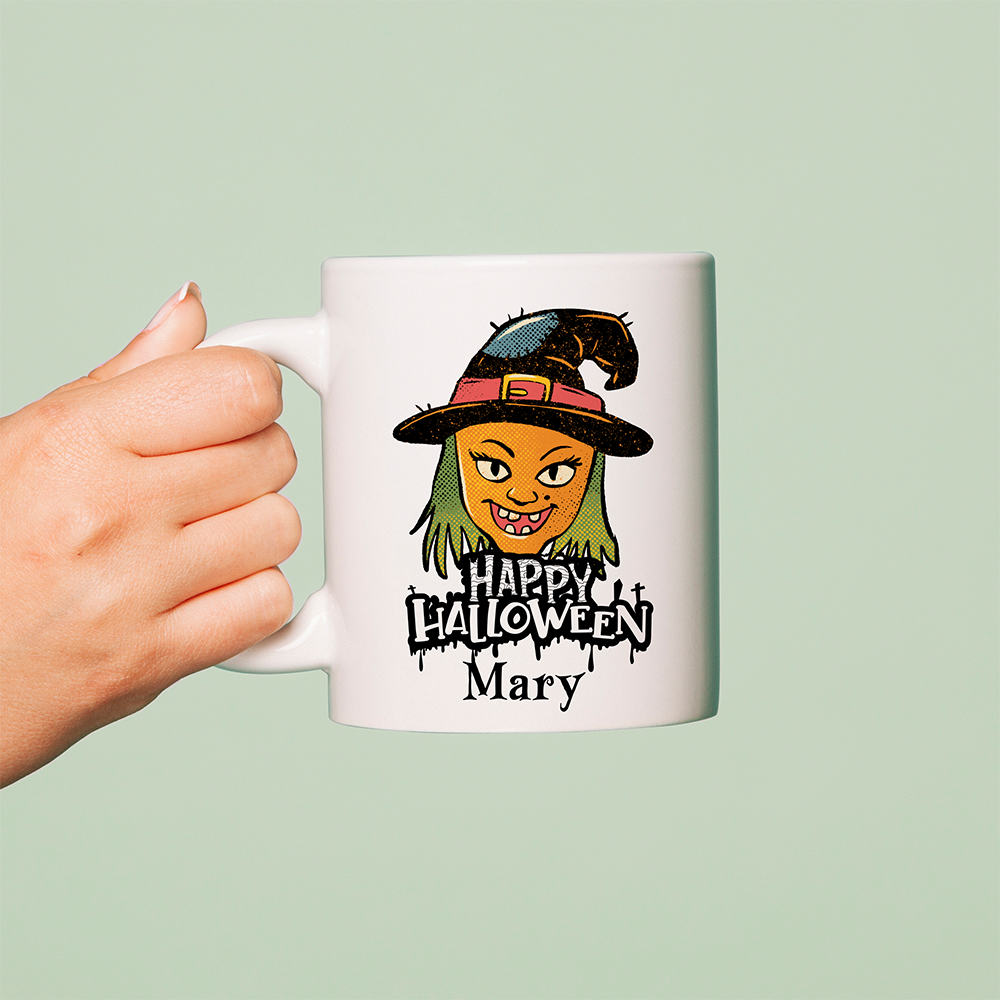 Personalised Witch Mug