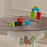 Kidkraft Round Storage Table & 2 Chair Set- Gray Ash