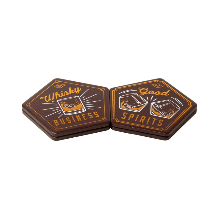 4 Pieces Ceramic Coaster Whisky