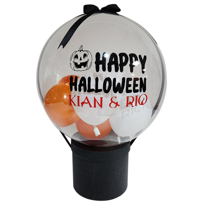 Happy Halloween Personalised Balloon Hamper