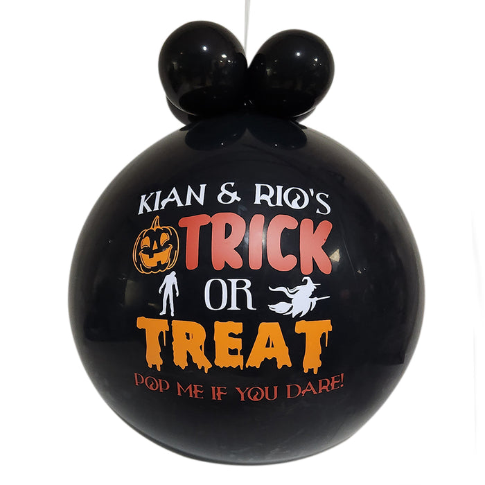 Trick Or Treat Pop Me Balloon