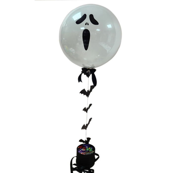 Ghost Trick Or Treat Reveal Balloon hamper