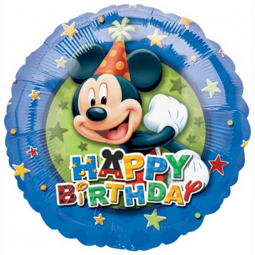 18" Foil Birthday Mickey