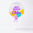 Pastel Personalised Balloon On Stand