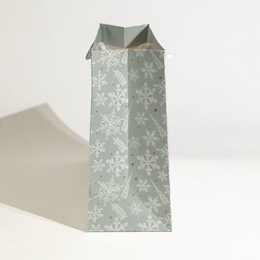 Extra Large UAE Christmas Gift Bag with Snowflake Design