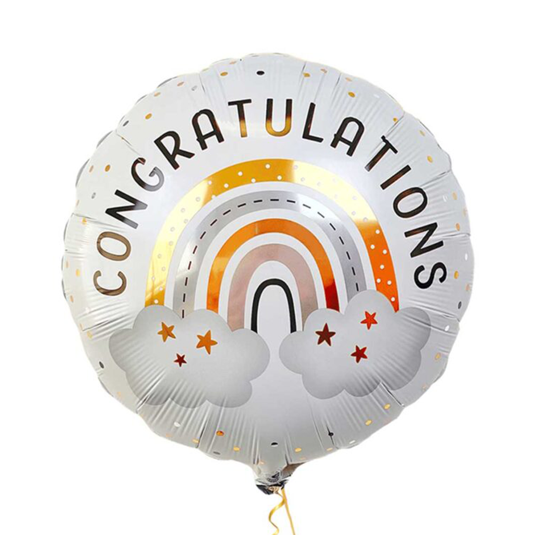 Congratulations - Round Foil Balloon