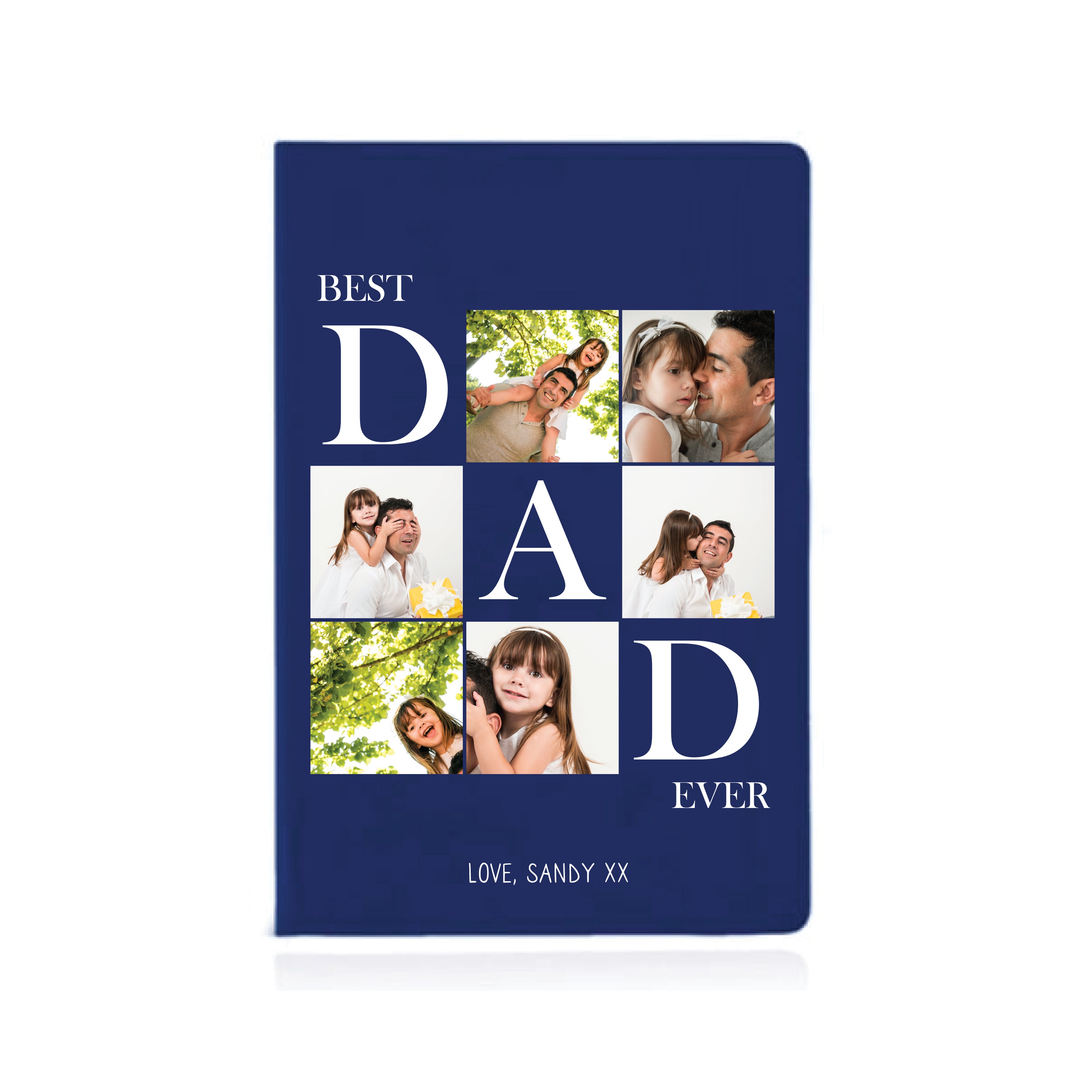 Best Dad Ever 2 Personalised Notebook (A5)
