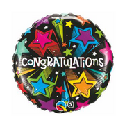 Congratulations - Round Foil Balloon