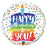 Happy Birthday To You Rainbow Cake 18 Inch Foil Balloon