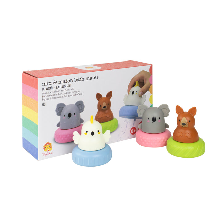 Mix & Match Bath Mates - Aussie Animals