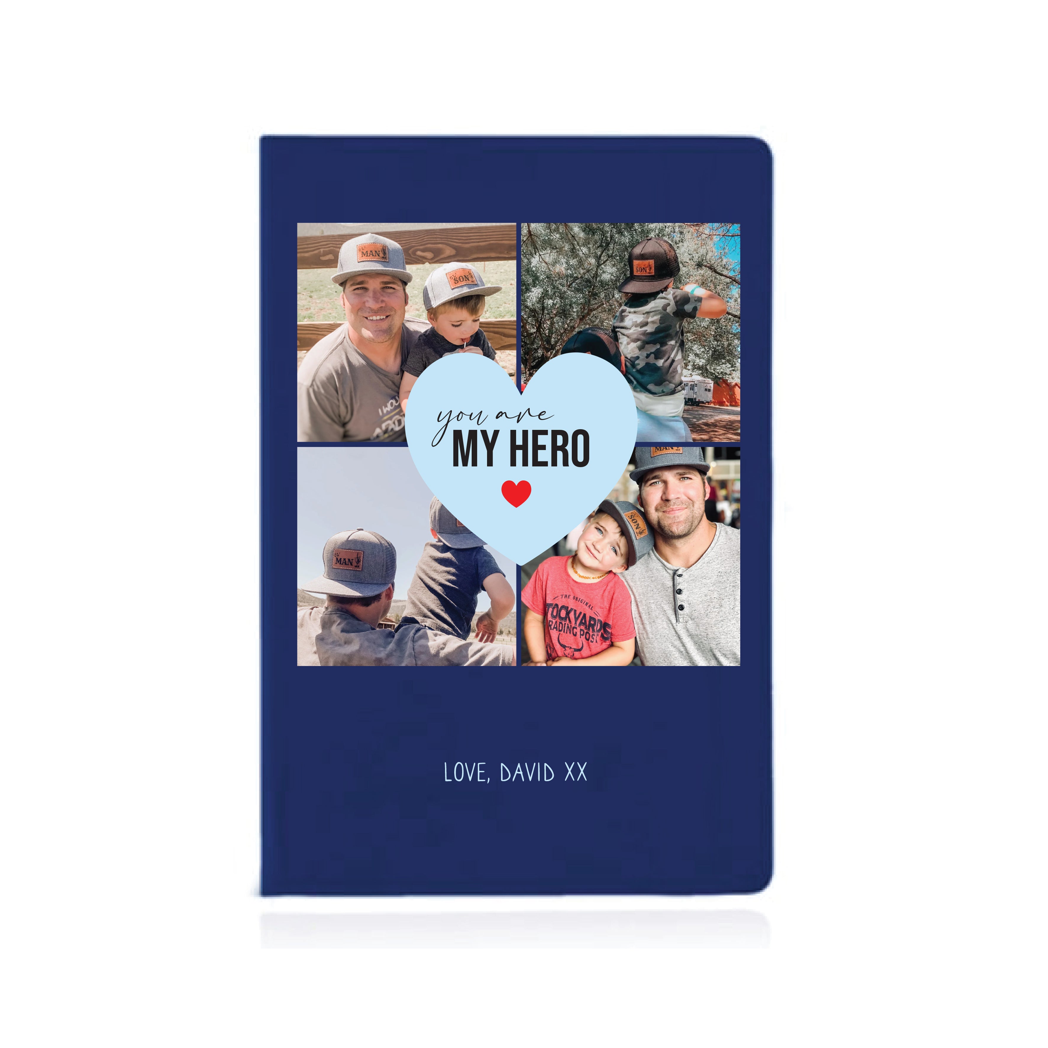 You Are My Hero Personalised Notebook (A5)