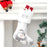 Personalised Christmas Stocking Penguin - Large