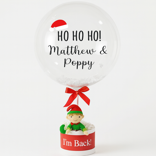 I'm Back Elf Arrival Personalised Balloon