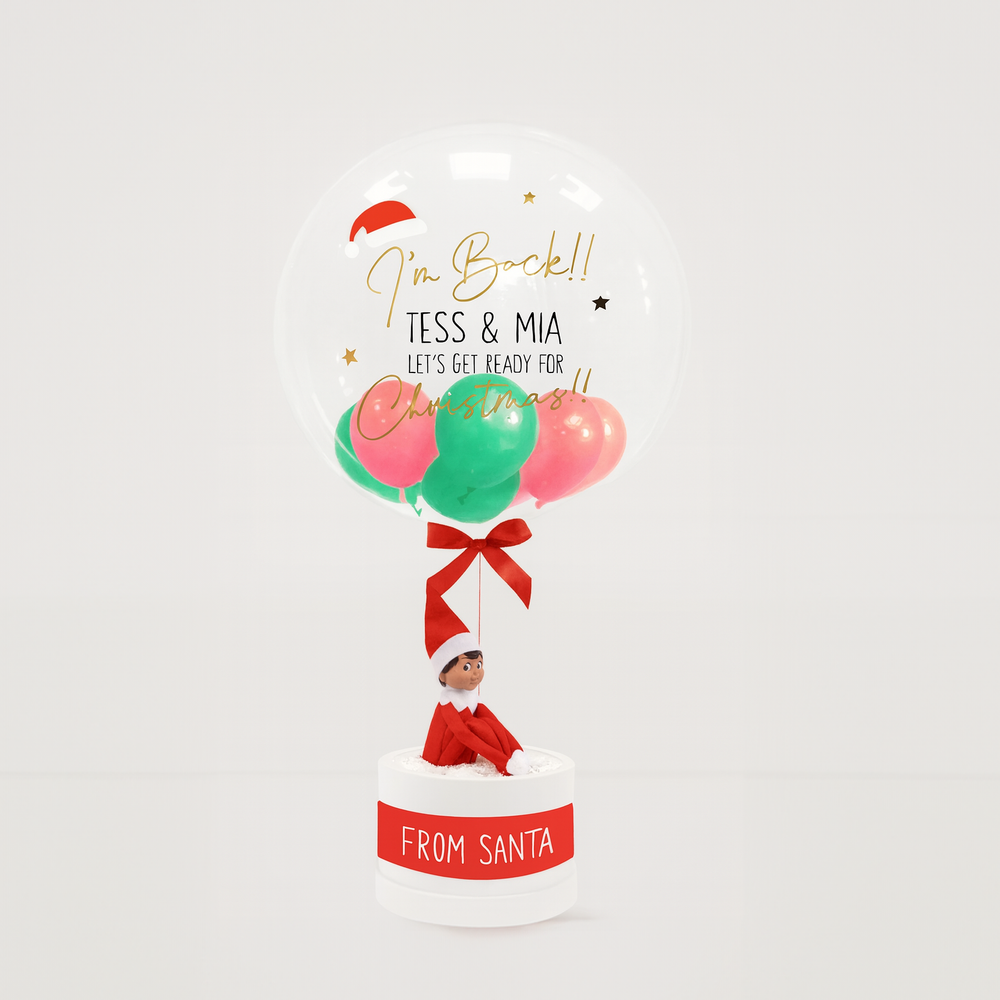 From Santa Elf Arrival Balloon