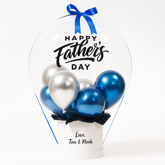 Photo Reveal Bubble Balloon - Father's Day