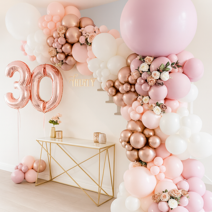 Party Balloon Set with Numbered Balloon(All Numbers Available)