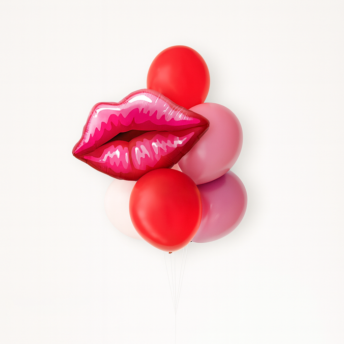 Lips Balloon Bouquet