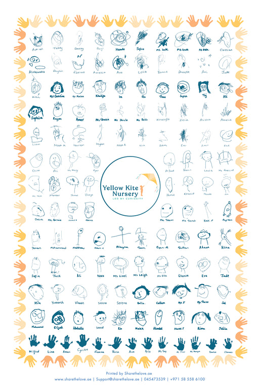 Class Tea Towel(2025) - Yellow Kite Nursery