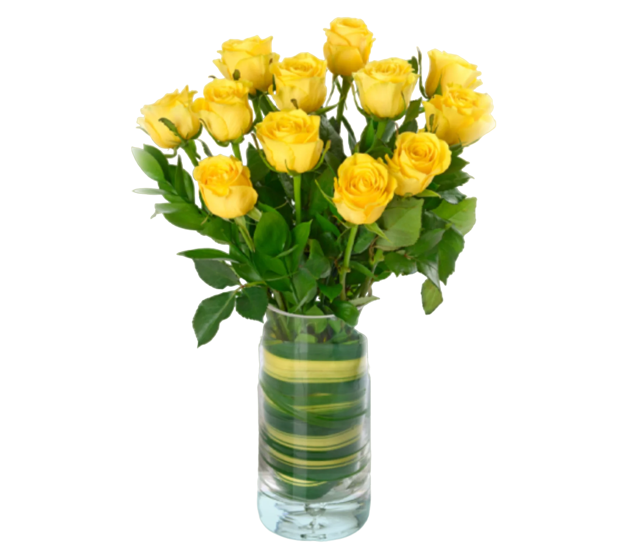 Classic Dozen Yellow Roses