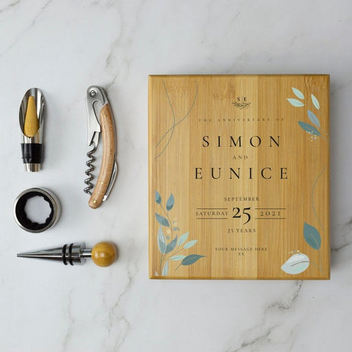 Wine Accessory Gift Set Personalised