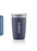 Personalised Premium Glass Tumbler with Recycled Protective Sleeve - Blue