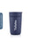 Personalised Premium Ceramic Tumbler With Recycled Protective Sleeve - Blue