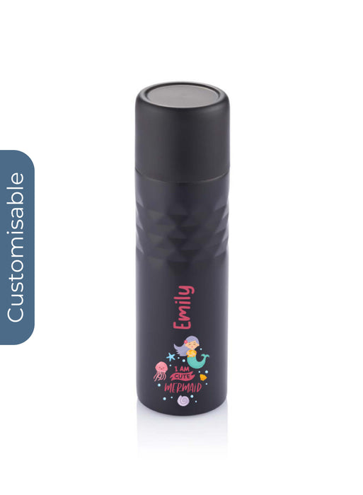 Personalised 500 ml Mosa stainless steel Flask Black