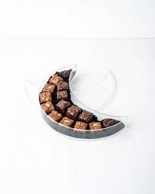 15 Milk and Dark Chocolate Cresent by Cravings Café