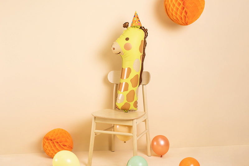 Foil Balloon Number 1 - Giraffe