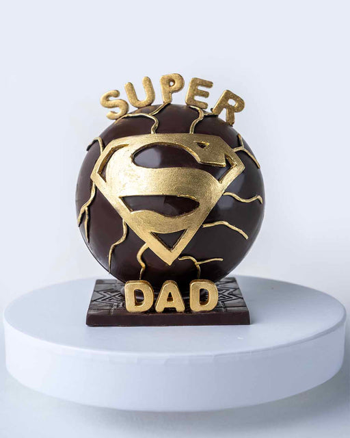 Super Dad Dark Chocolate Smash Cake