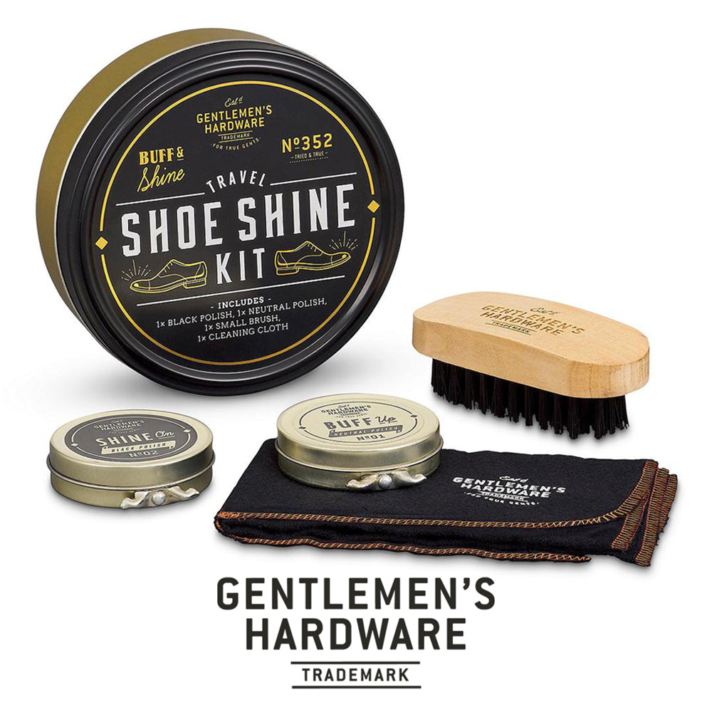 Travel Shoe Shine Kit