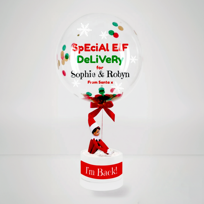 I'm Back! Elf Arrival Balloon