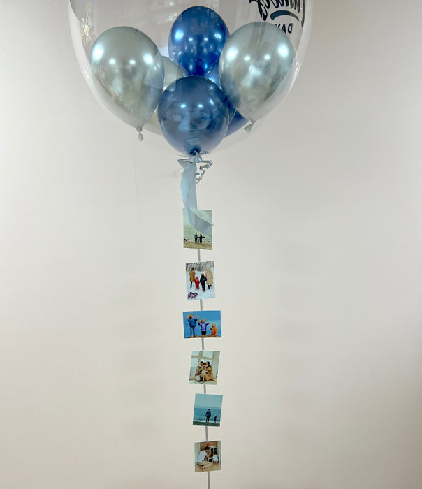 Photo Reveal Bubble Balloon - Father's Day
