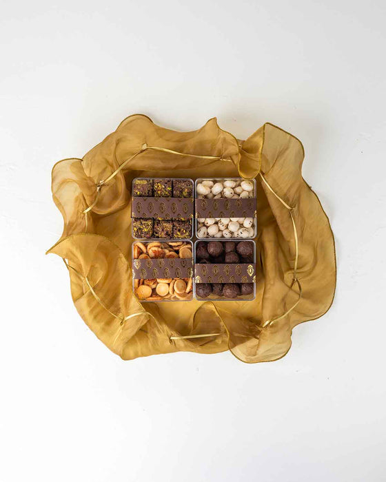 Diwali Assortment with Savory and Sweets
