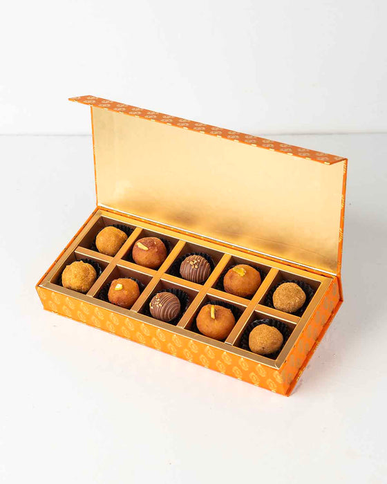 10 Ladoo's and Truffles Gift box
