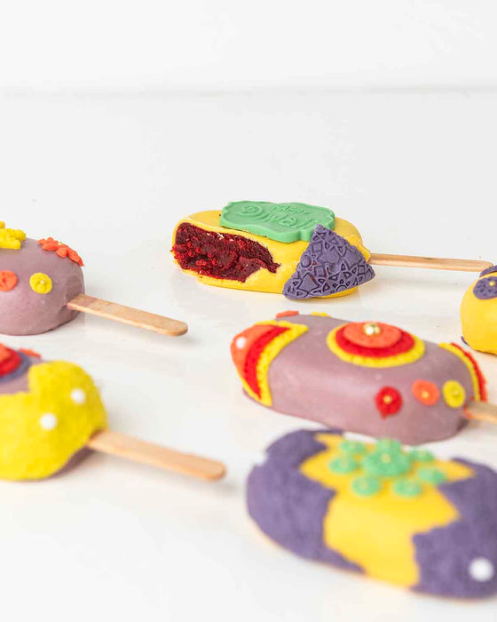 Diwali Cakesicles