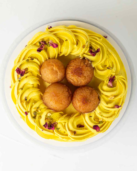 Gulab Jamun Cake