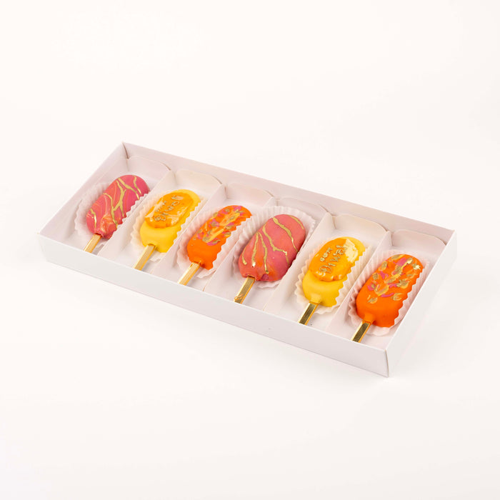 Diwali Cakesicles Gift Box of 6