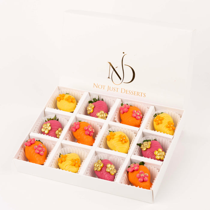 Diwali Chocolate Strawberry Gift Box of 12