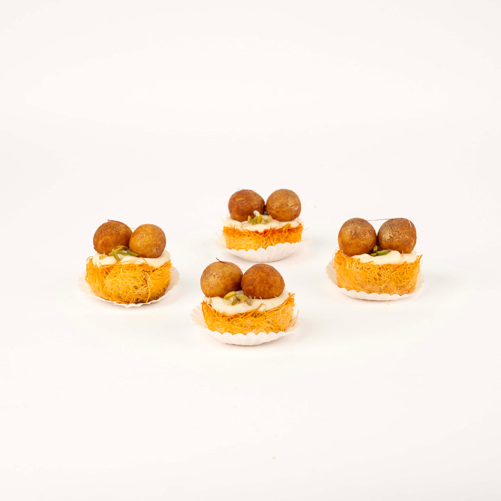 Diwali Fusion Jamun Kunafa Bites Set of 4