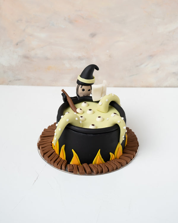 Witches Cauldron Cake