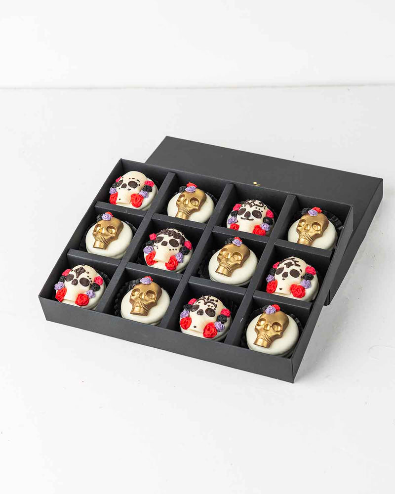 Halloween Golden Skull Oreos