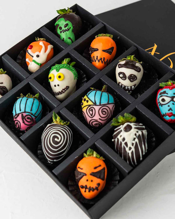 Halloween Assorted Characters Strawberries